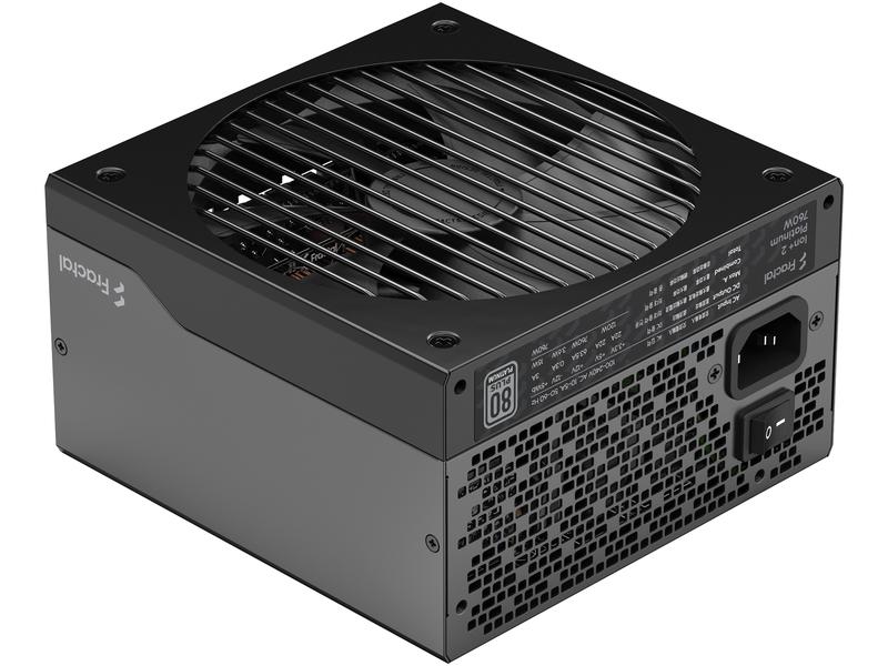 Fractal Design Netzteil Ion  2 Platinum 760 W Vollmodulares 760 W ATX-Netzteil