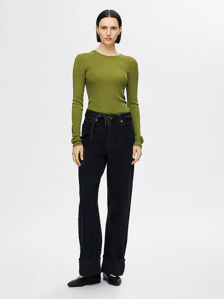 SELECTED FEMME Pullover  SLFNAJA olive