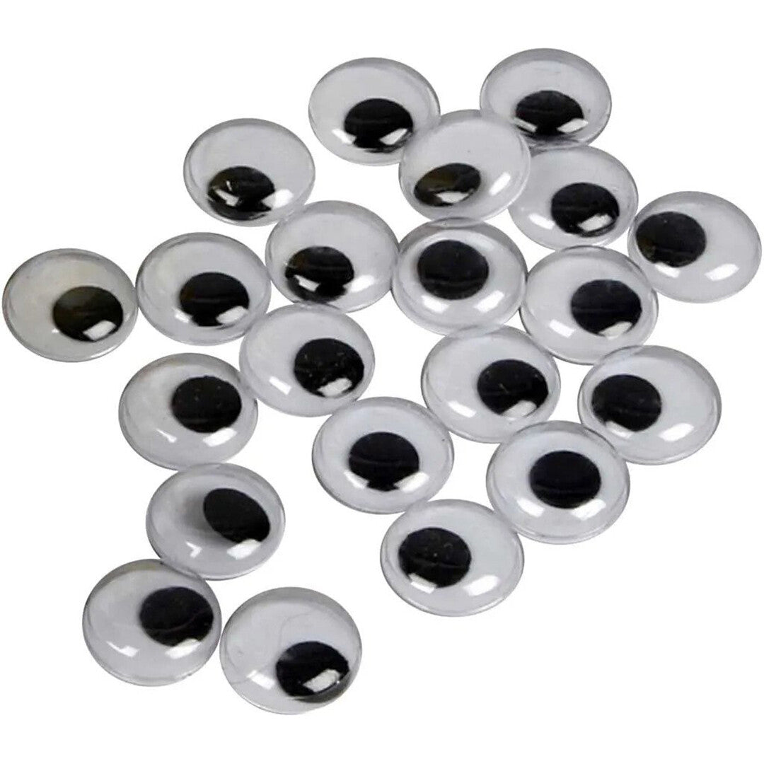 Creativ company wiebelogen wit - 14 mm - 30st