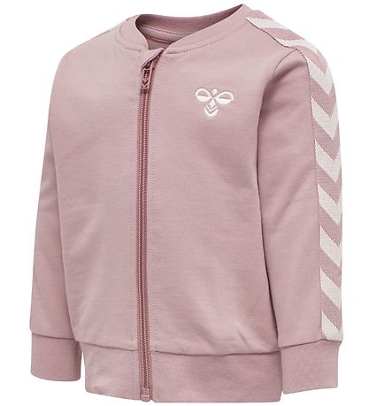Hummel Sweats?t - HMLBille - Rosa m. Hvid