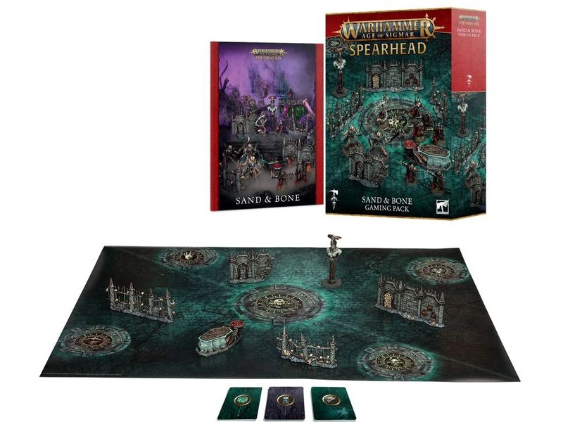 Games Workshop Warhammer Age of Sigmar Sand And Bone Warhammer Age of Sigmar, Spearhead: Sand & Bone Gaming Pack (Englisch)