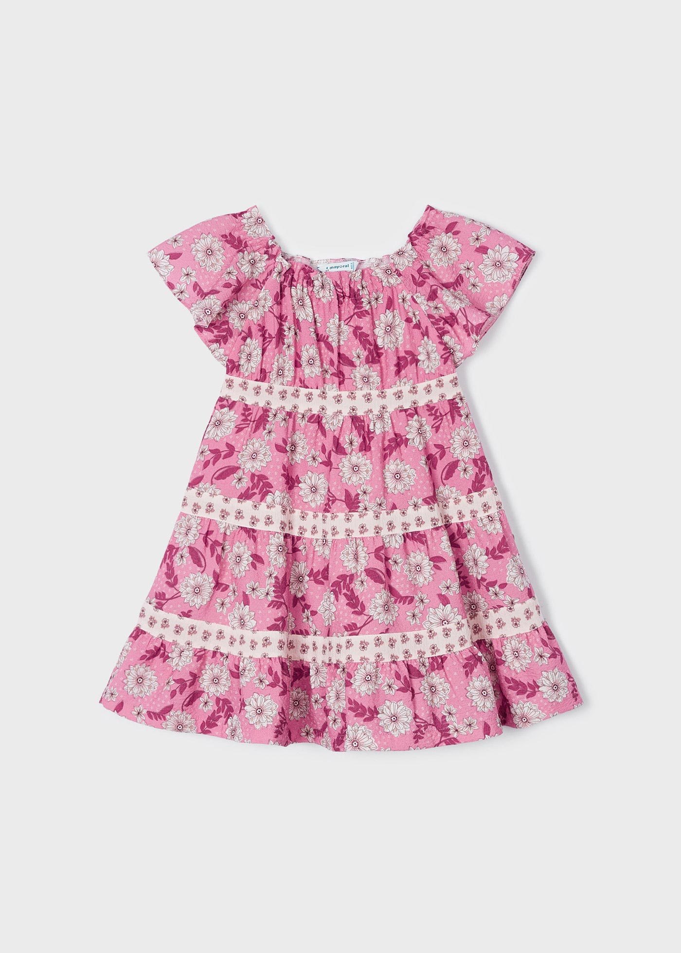 Vestido estampado para meninas