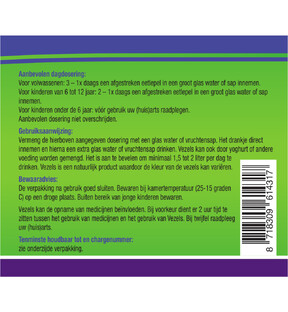 Naproz Vezels Naturel Poeder 300GR