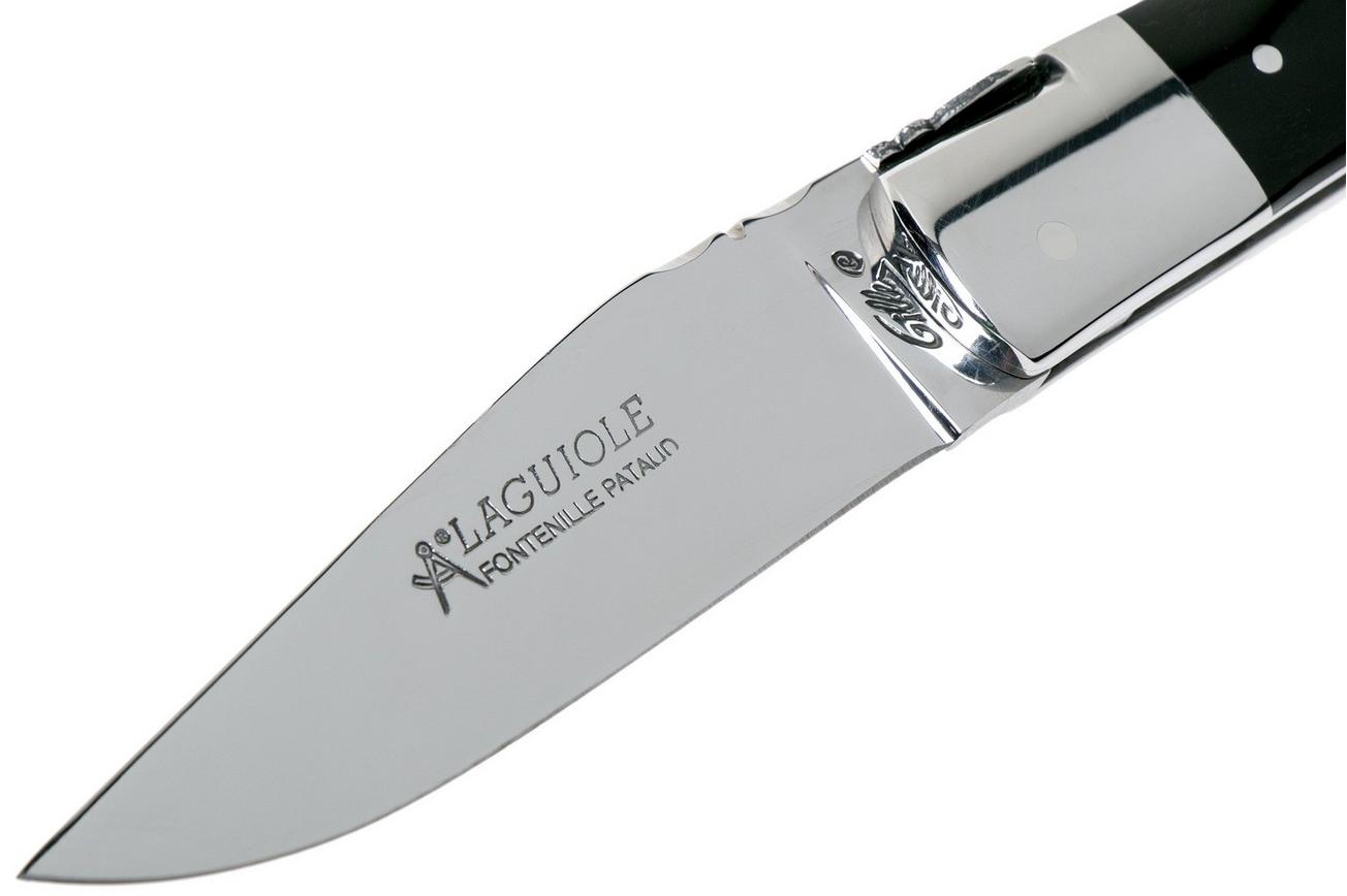 Fontenille Pataud Sport zwart buffelhoorn FPL5PCN