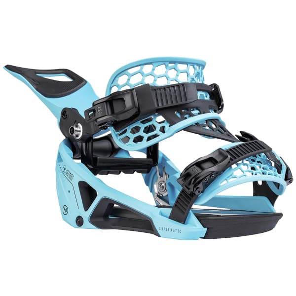 Fixation snowboard NIDECKER SUPERMATIC ESCAPECYAN