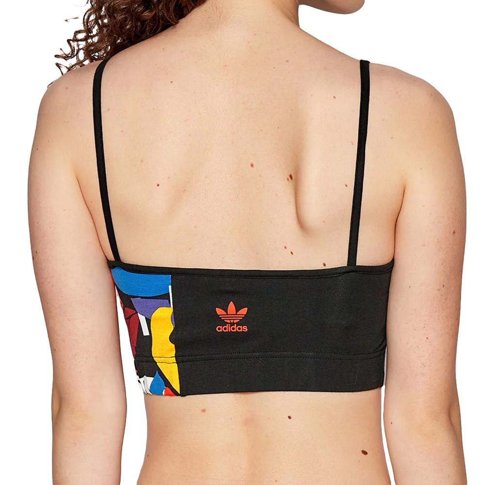 Adidas Brassière Noir Imprimé Femme Adidas