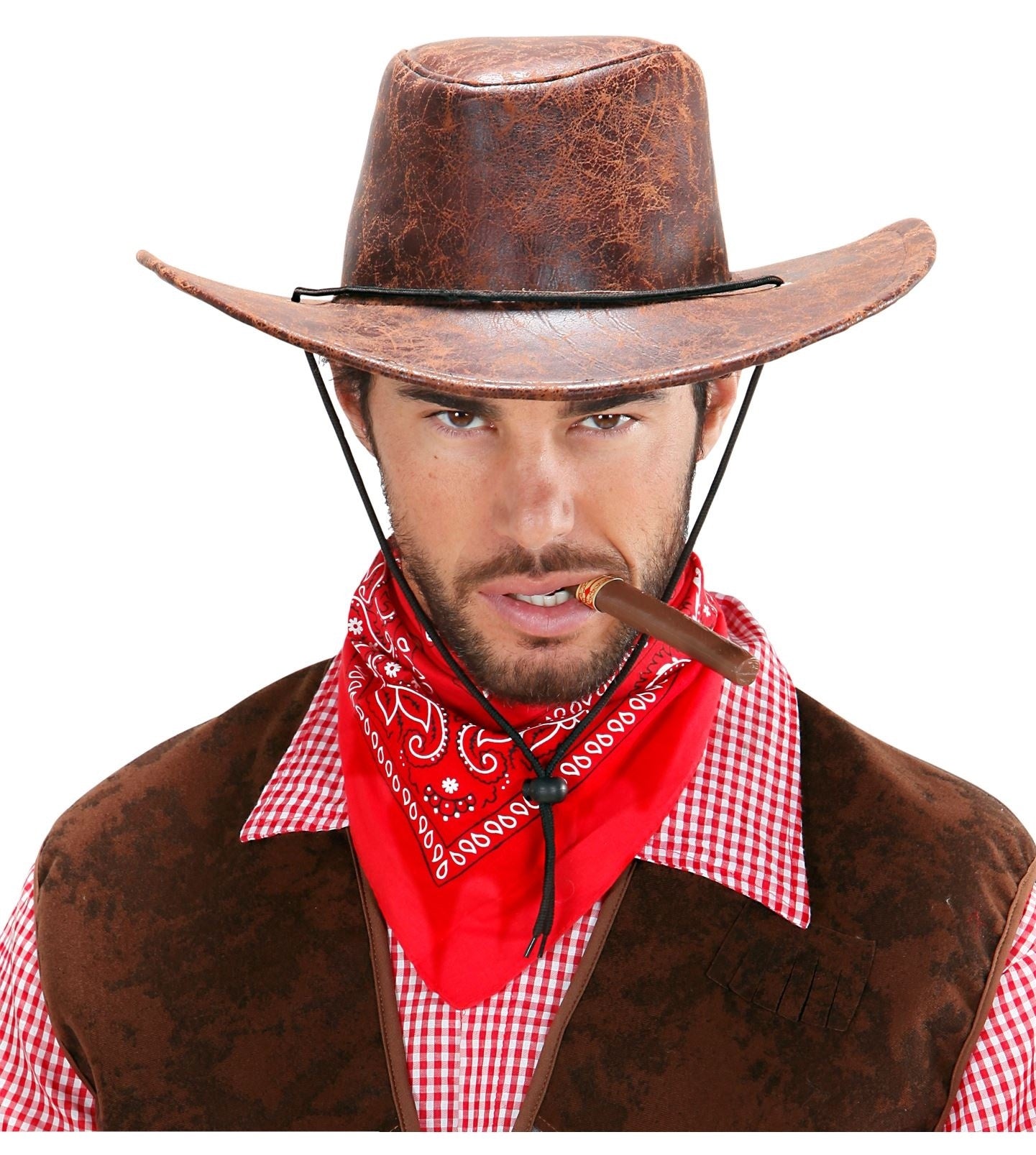 Rode Bandana Patroon