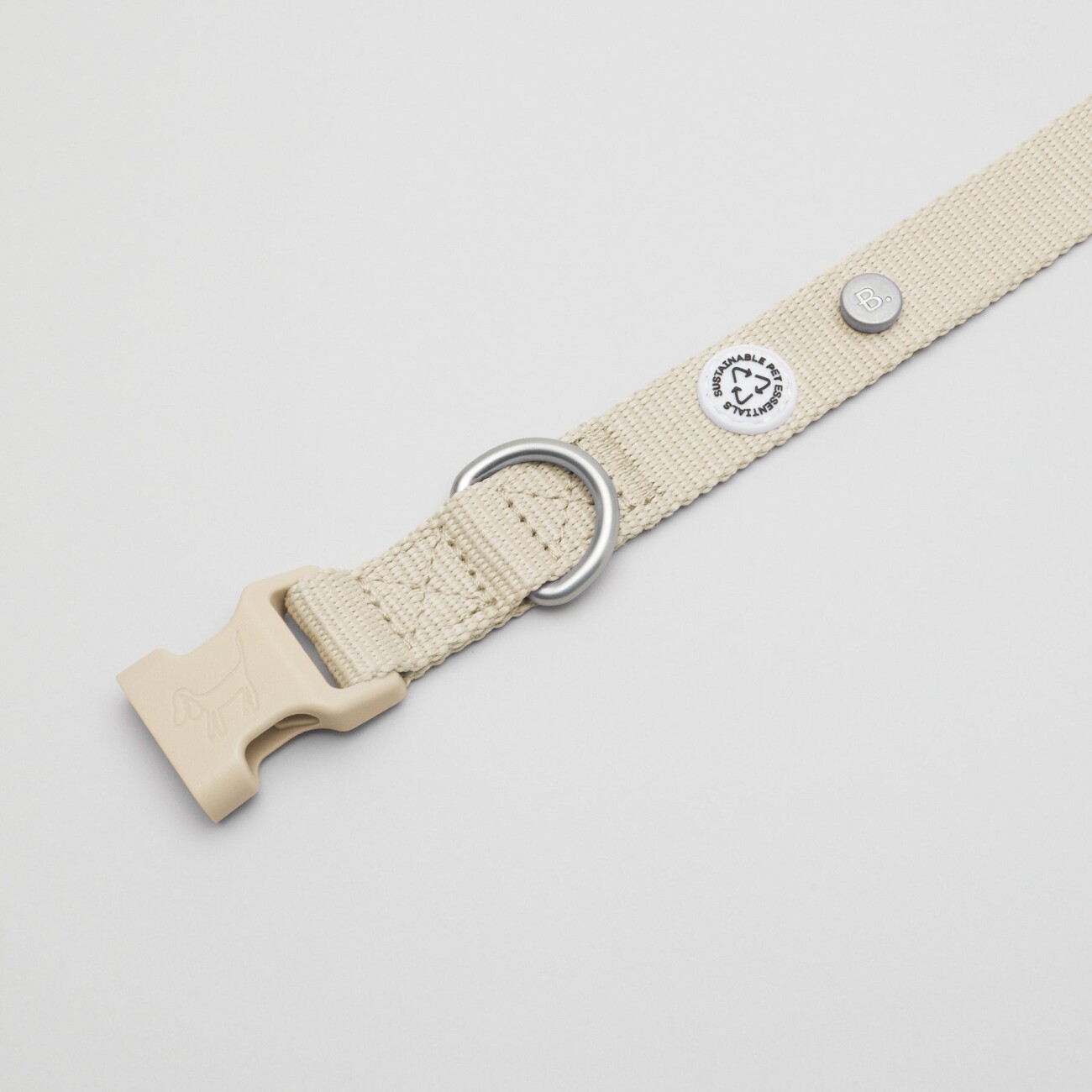 Barkalot Hundehalsband-Auslaufset beige S