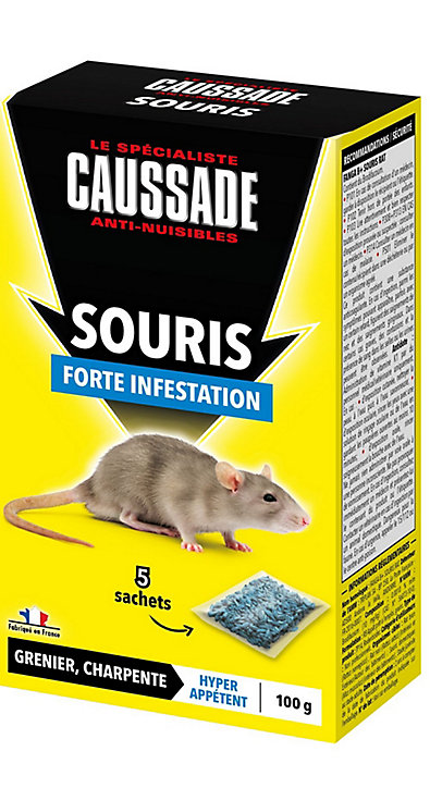 Céréales souris forte infestation Caussade 100g
