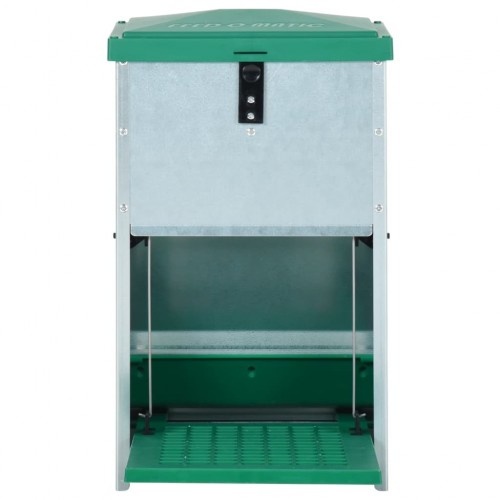 Alimentador automático para pássaros, verde