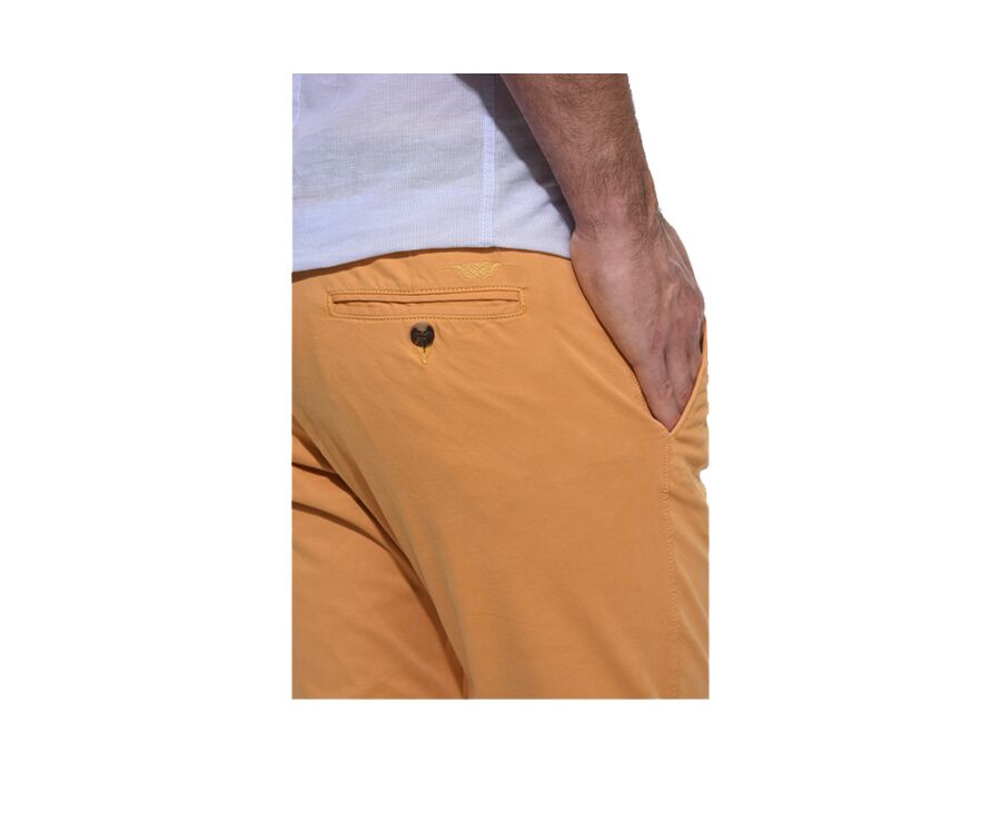 Pantalon chino homme Jaune Safran - KYRK