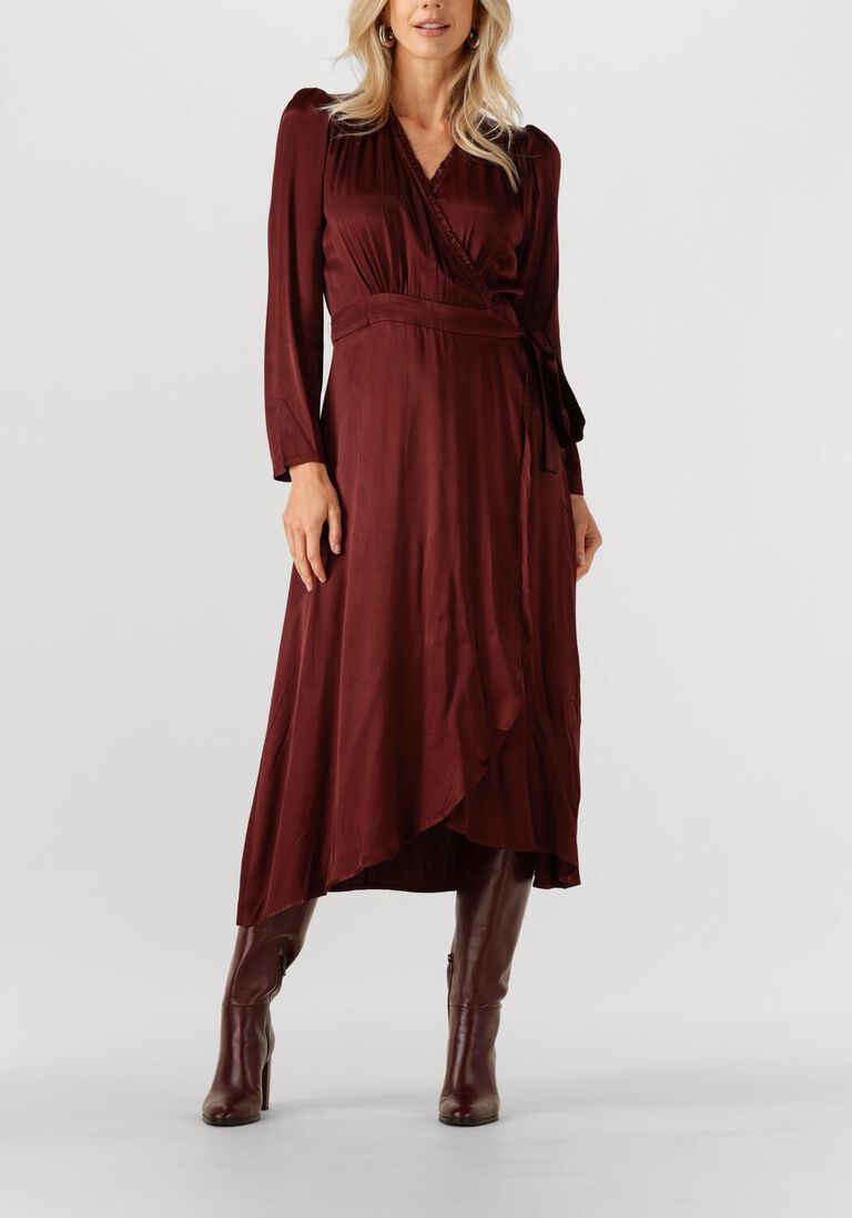 bordeaux suncoo maxi jurk cipri