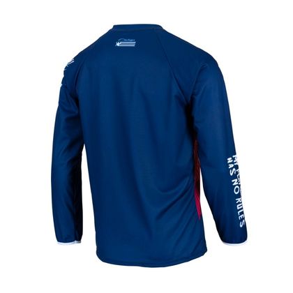Maillot cross Pull-in ORIGINAL GRADIENT 2022 - Bleu / Blanc