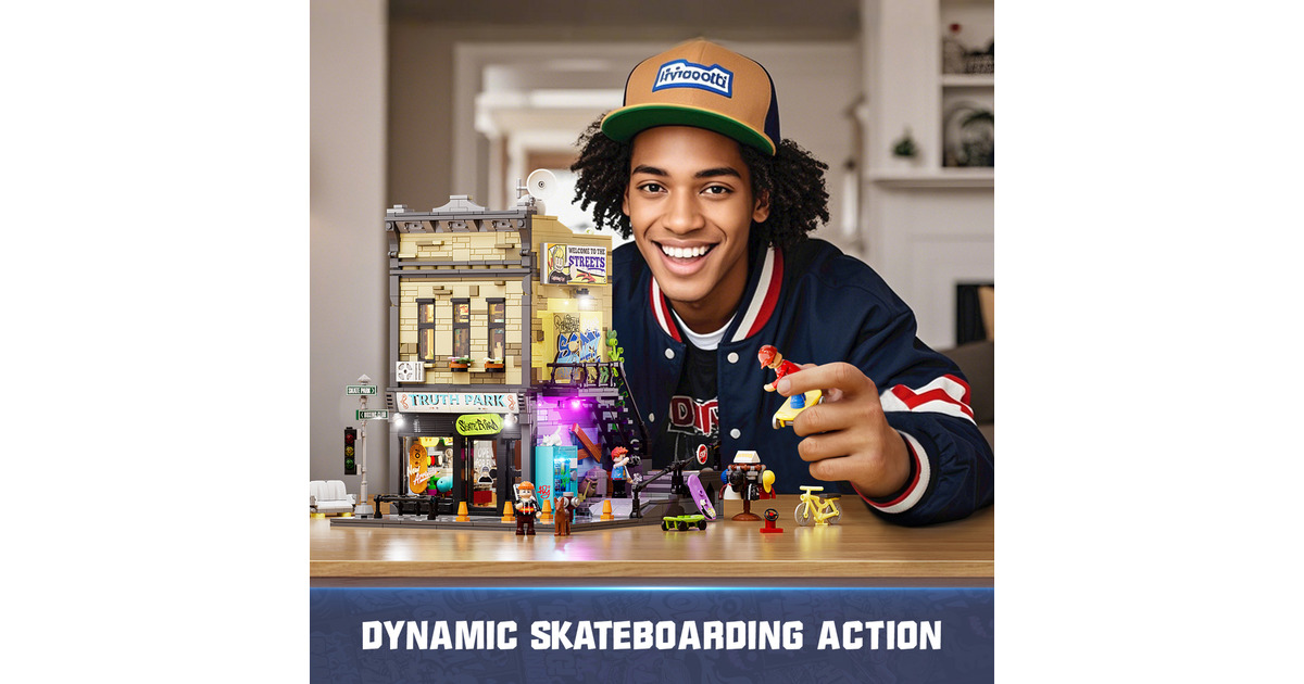 LumibricksStreet Fusion - Skate Shop Constructiespeelgoed  (F9051)