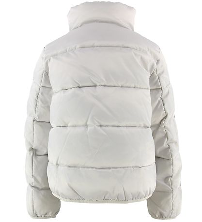 EA7 Daunenjacke - Nimbus Cloud m. Logo-Streifen