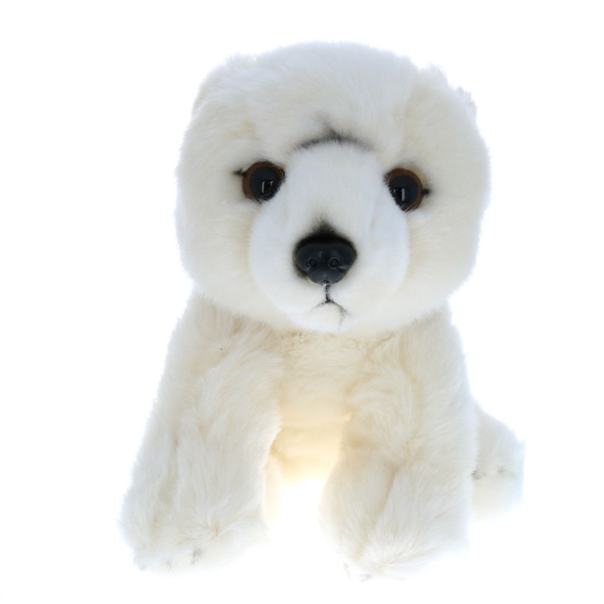 Peluche ours blanc Frisette