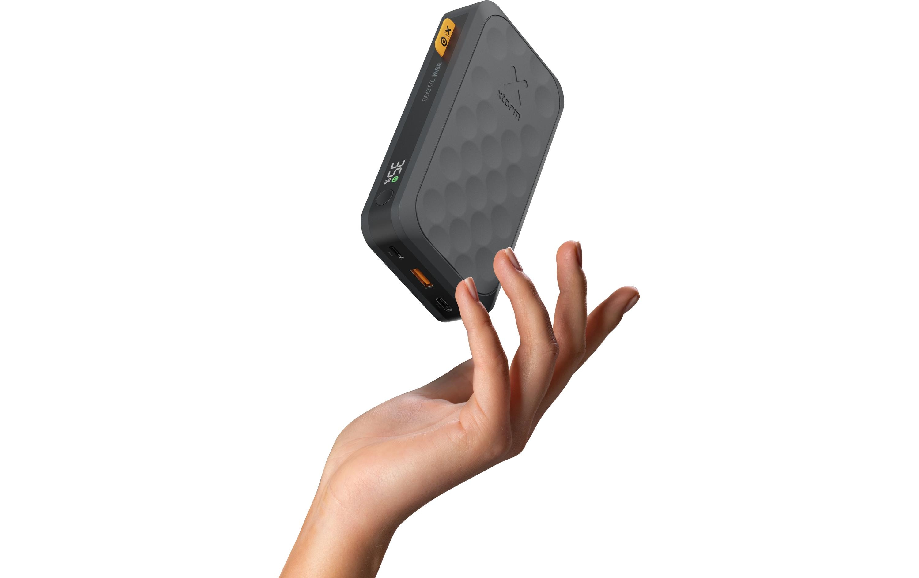 Powerbank Fuel Series 5 FS5201 20000 mAh, Schwarz2x USB-C, 1x USB-A Fuel Series Midnight Black