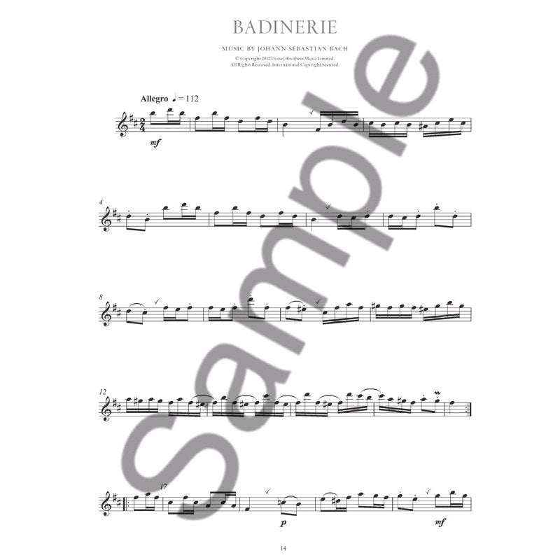 Wise Publications - The Legendary Series: Flute