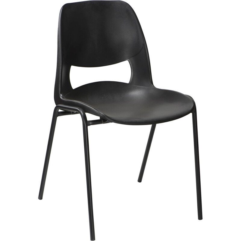 Chaise COQUE ASOLA - piètement noir