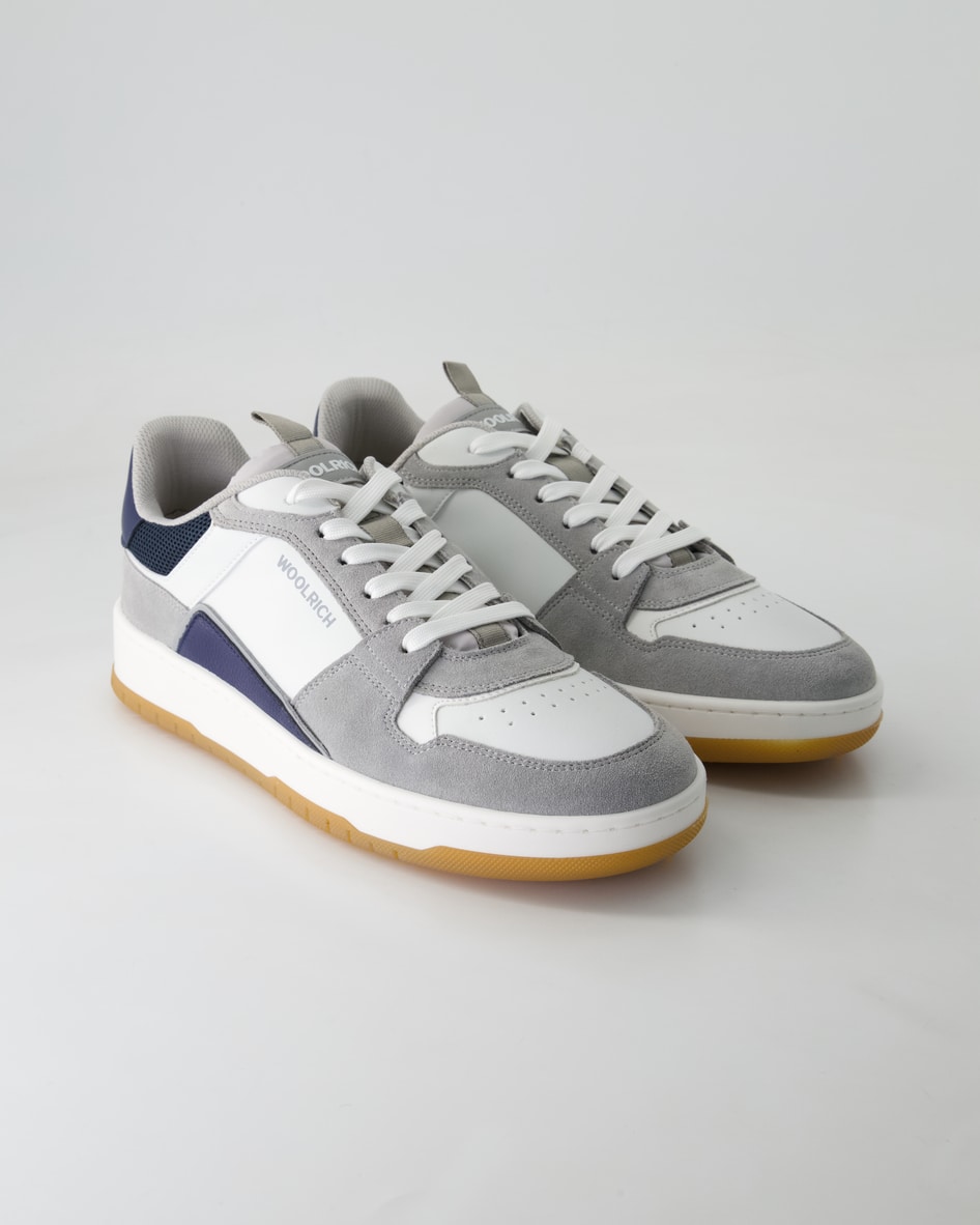 Woolrich Classic Basketball Sneaker in Grau
