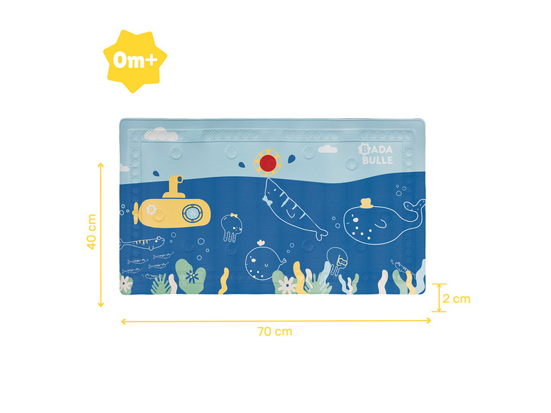 Badmat met thermometer Zeedieren