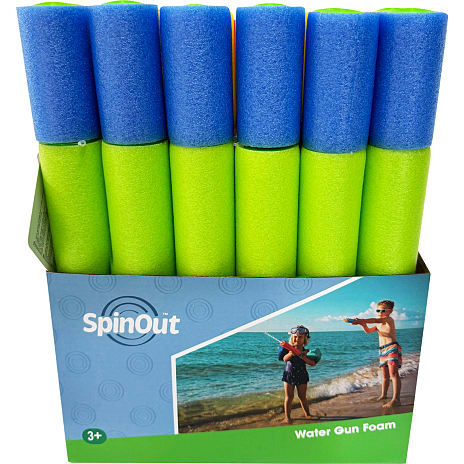 SpinOut Skumvandpistol – flere varianter – assorteret