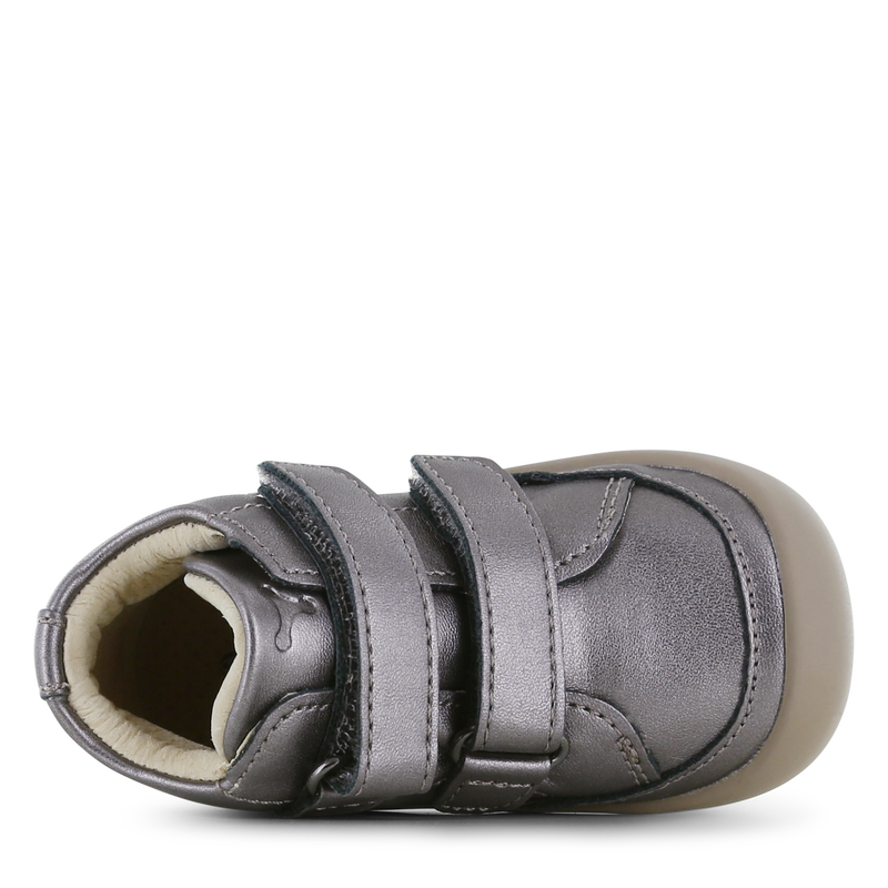 Shoesme metallic-zilveren bootie Metallic, Microleer | Sale