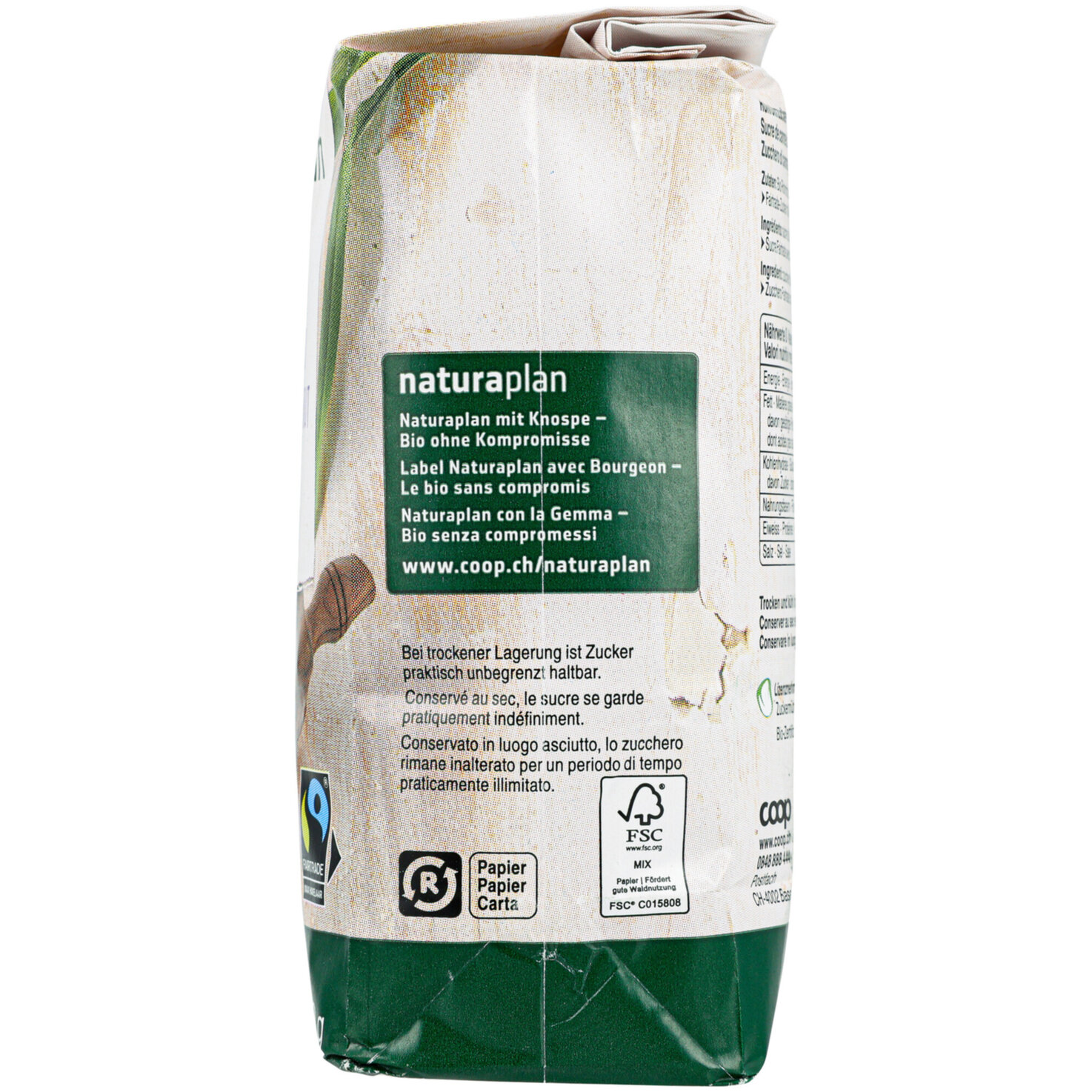 Naturaplan Bio Fairtrade Rohrohrzucker