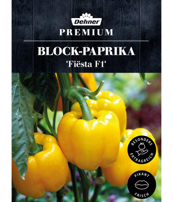 Dehner Premium Samen Block-Paprika 'Fiësta