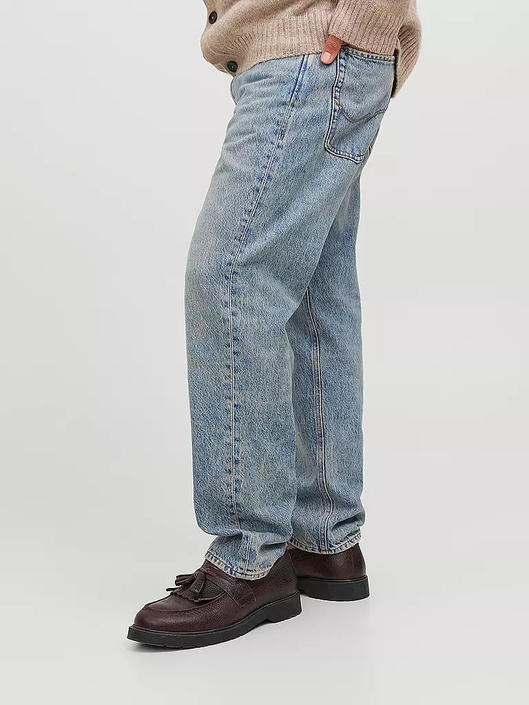 JACK & JONES Jeans Relaxed Fit JJICHRIS hellblau