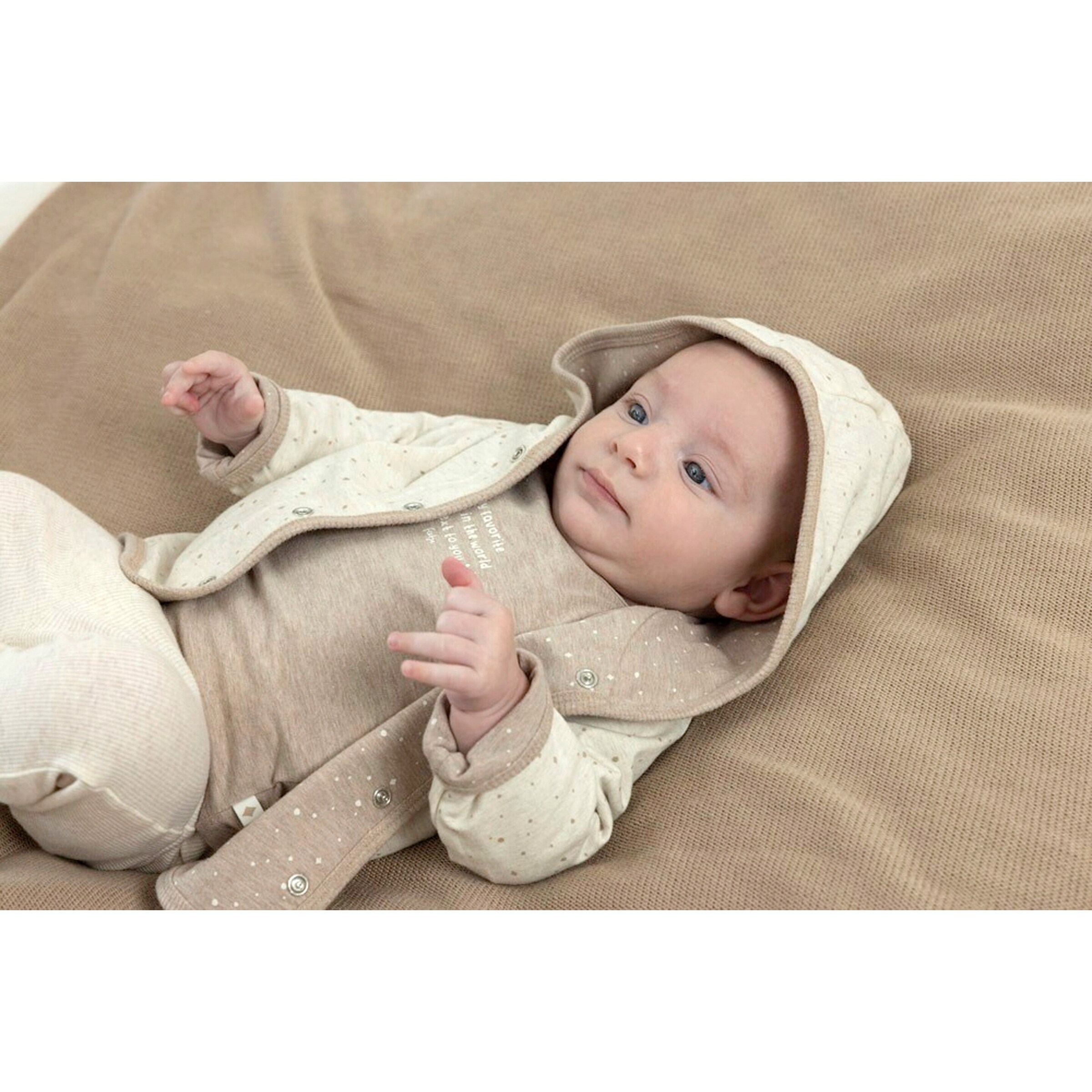 Feetje Shirt langarm Favorite place taupe