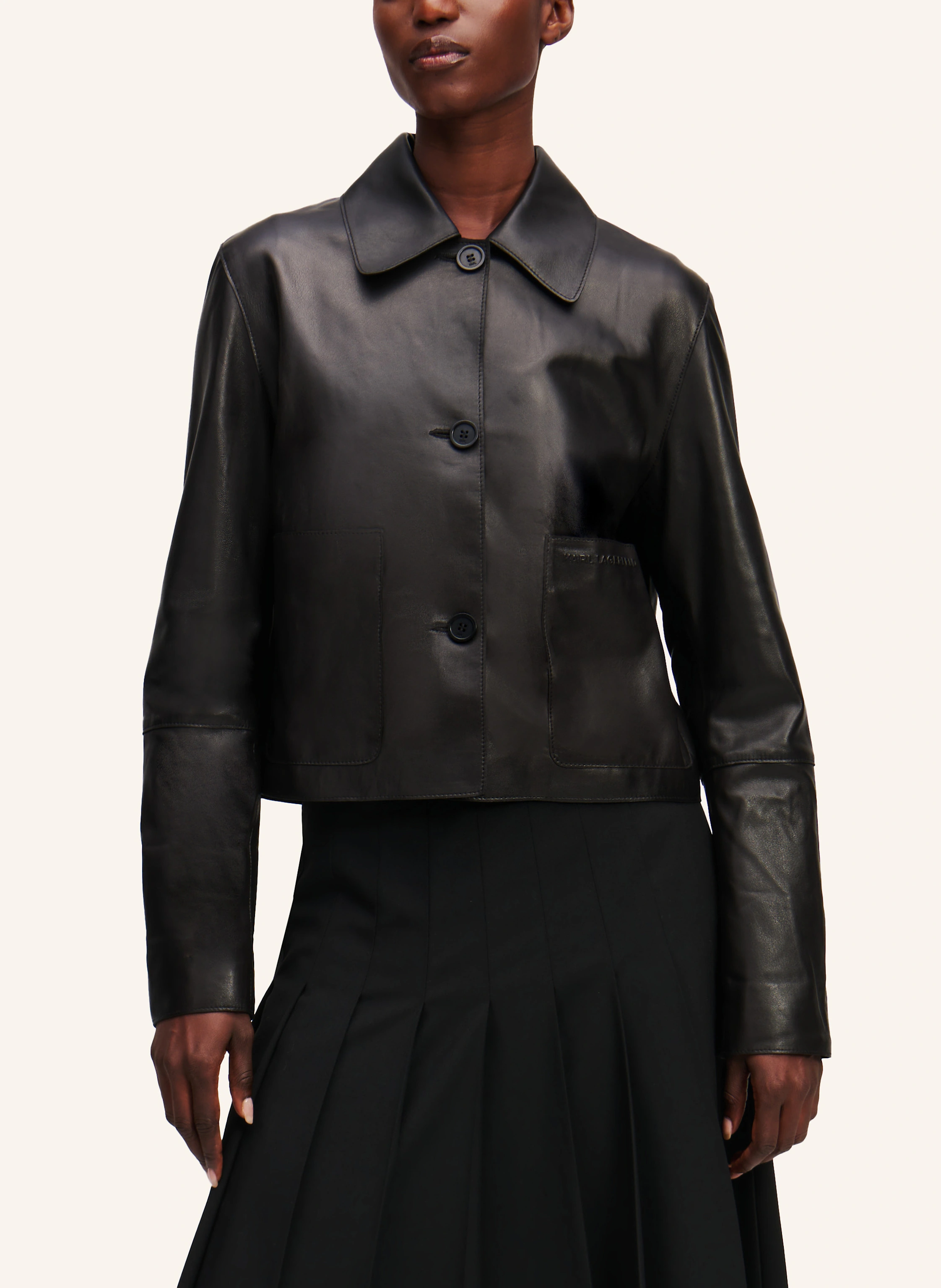 KARL LAGERFELD LEDERJACKE