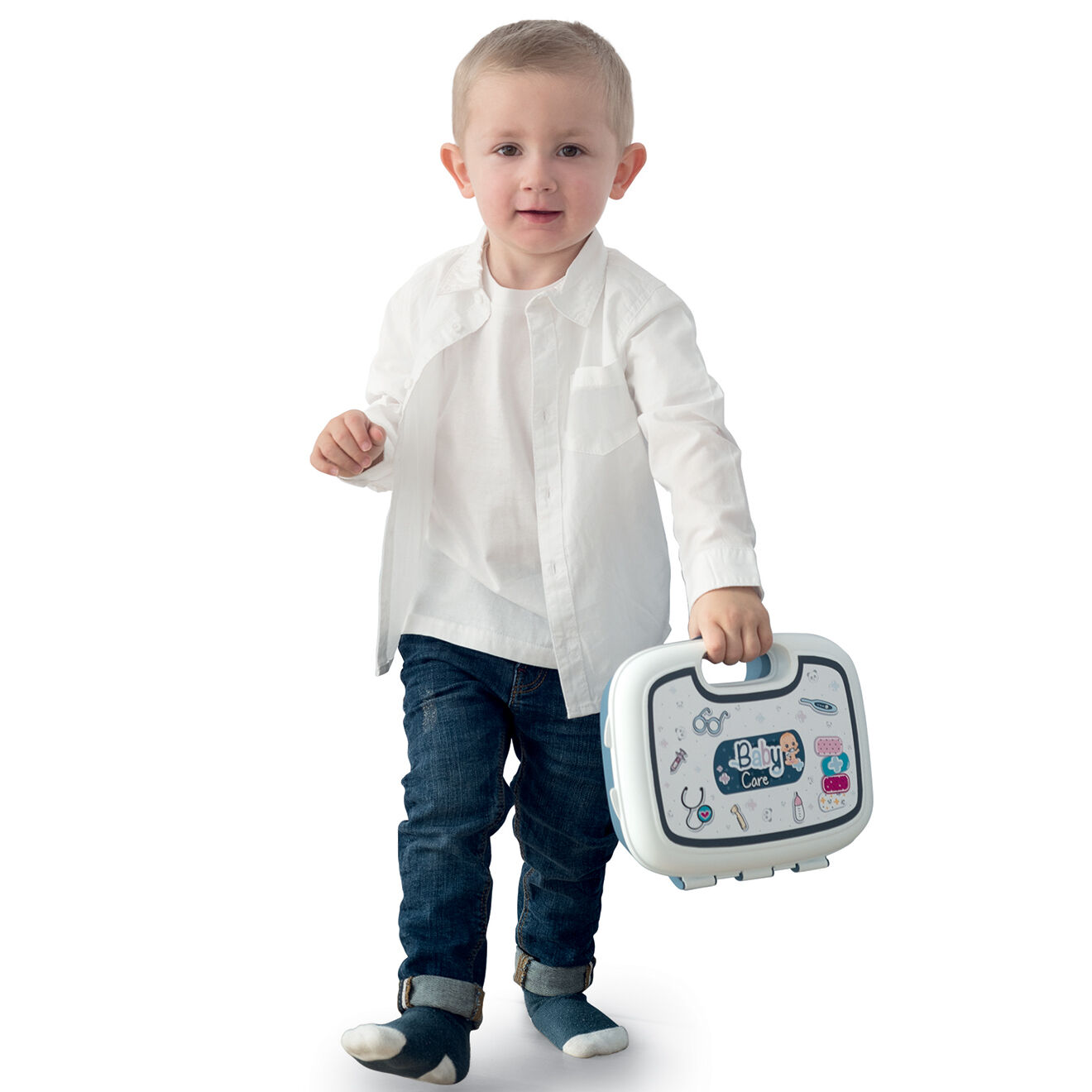 Smoby Mallette de soins baby care multicolore - 44.5x26.6x38 cm