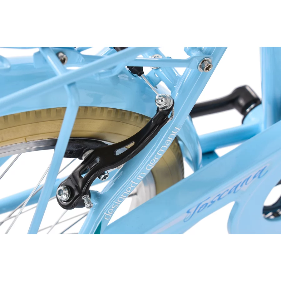 KS Cycling Jugendfahrrad Kinderrad 20 Toscana Blau