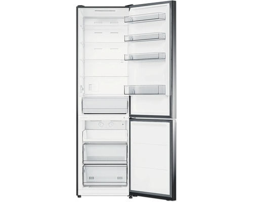 Wolkenstein WKG456ENFDDIX koel-vriescombinatie, afmetingen (B x H x D): 59,5 x 201 x 68 cm, koelgedeelte: 273 l, vriesgedeelte: 183 l