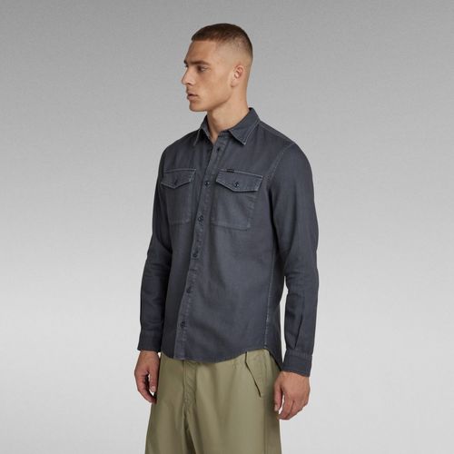 G-Star Raw - D20165 7647 MARINE SHIRT-D147 FANTEM BLUE Gris
