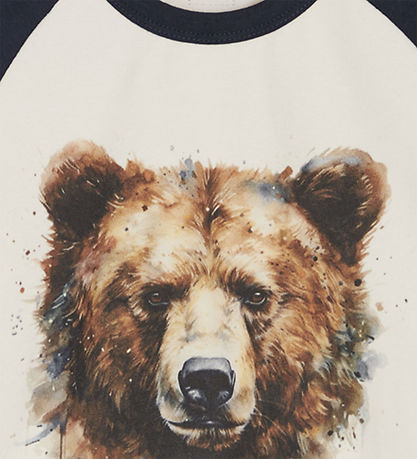 Hust and Claire Bluse - Anton - Navy m. Bj?rn