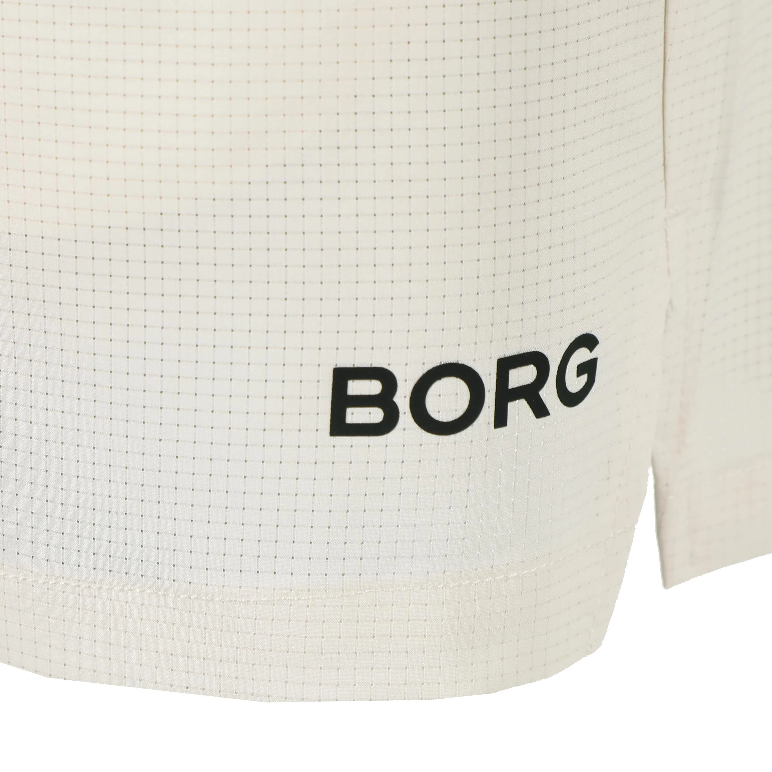 Björn Borg Zip Shorts Hommes - Crème
