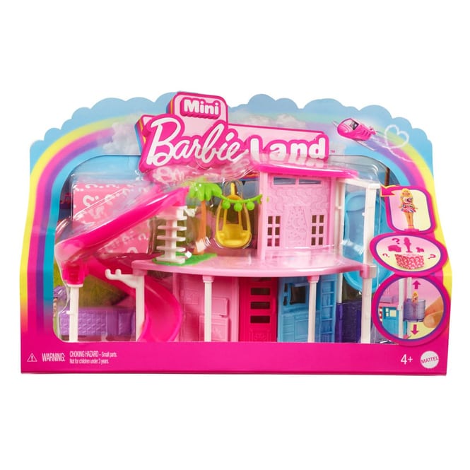 Mini Barbie Land - Traumvilla - pink - 1 Stück