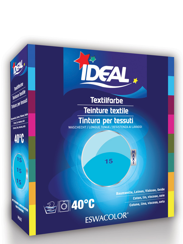 IDEAL MAXI Baumwolle Color No15 türkis 1 Stk