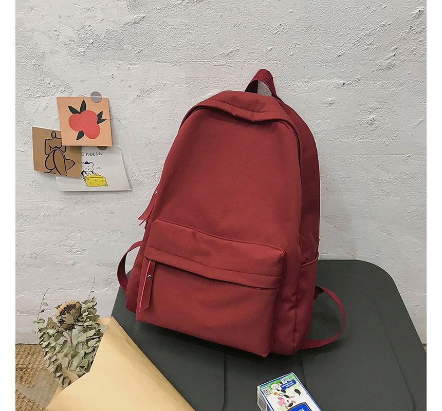 Mulgam - Effen nylon rugzak / tasbedel