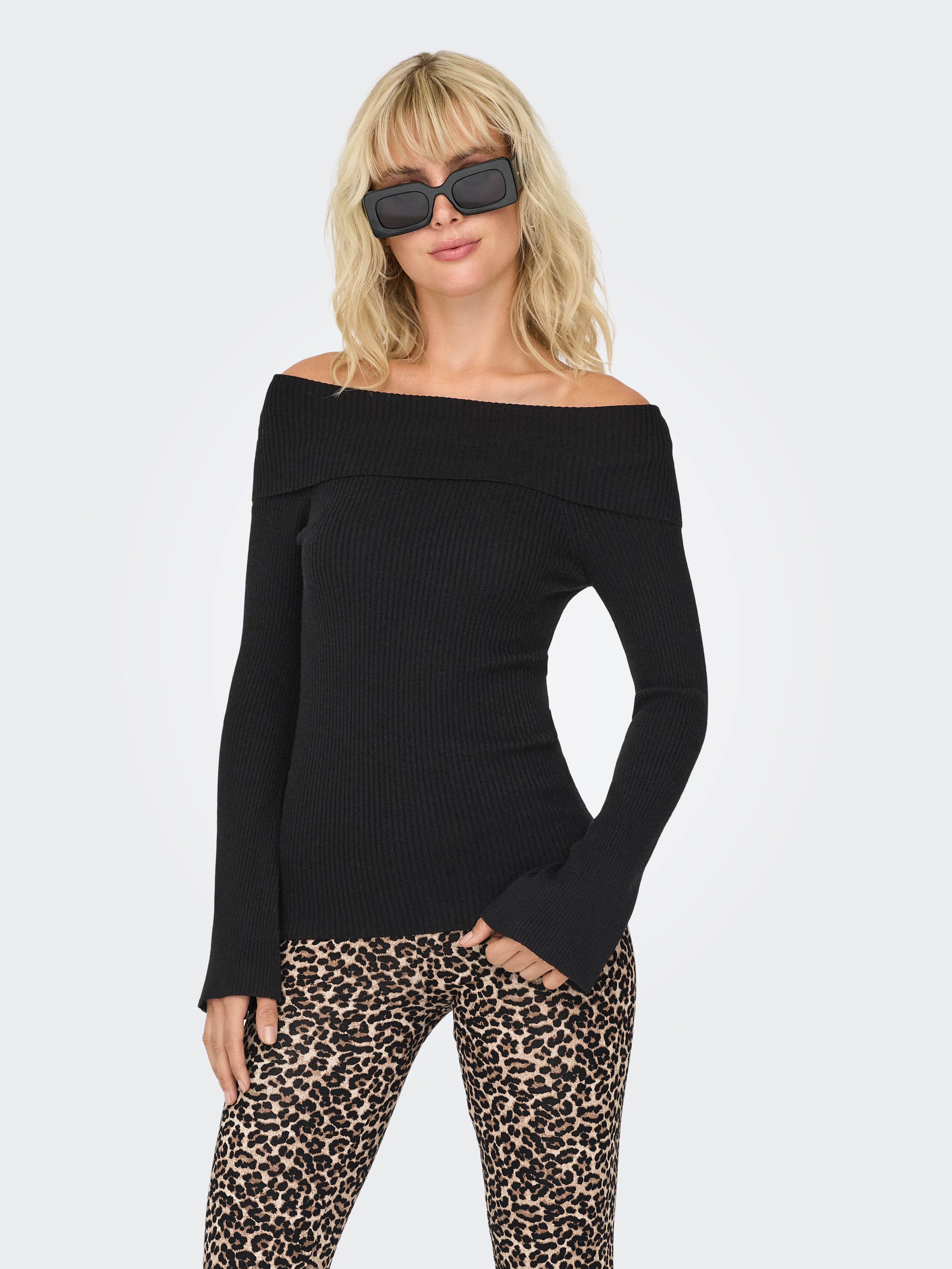 ONLJAYDEN Strickpullover Black