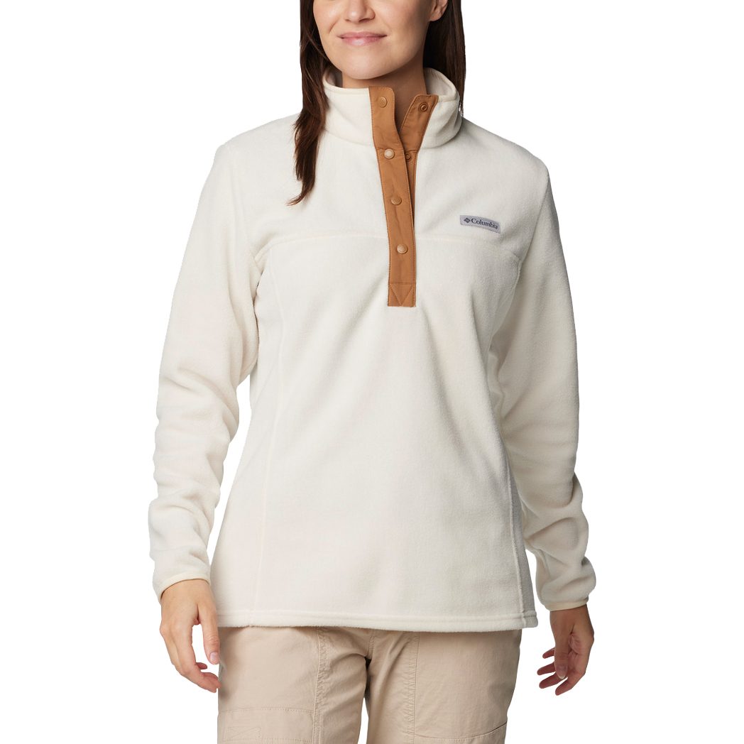 Columbia Benton Springs™ 1/2 Snap Pullover Damen chalk