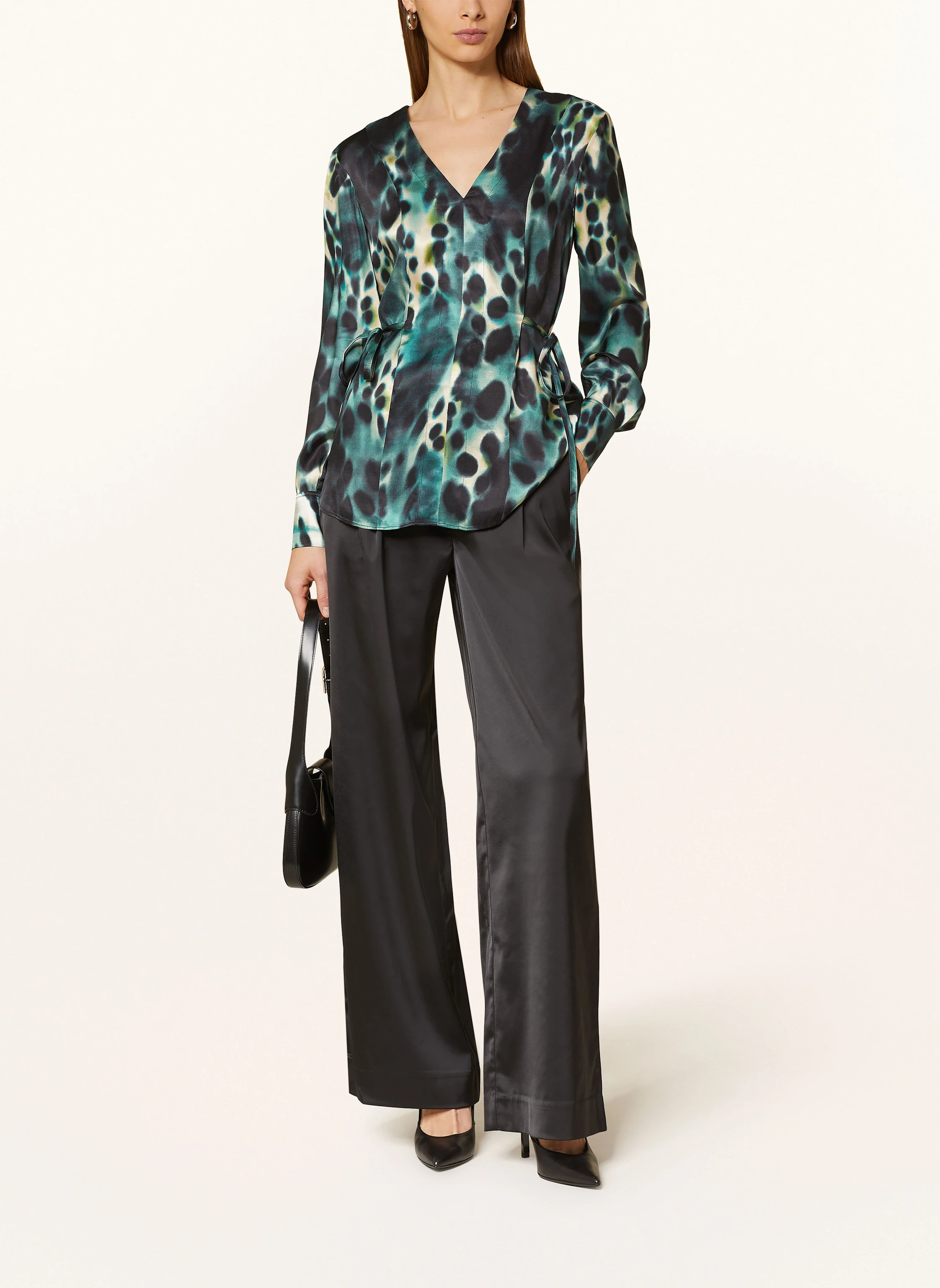 WHISTLES Blusenshirt aus Satin