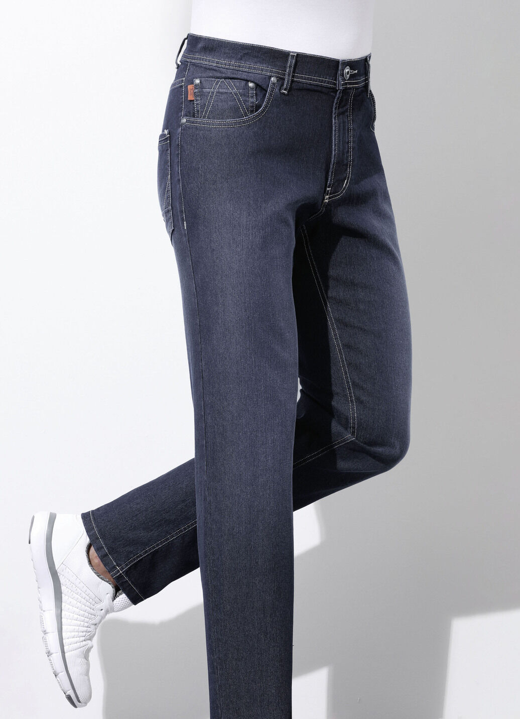 Moderne Jeans von «Francesco Botti» in 3 Farben