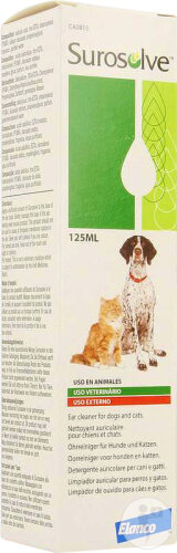 Elanco Surosolve Nettoyant Auriculaire Pour Chiens Et Chats 125ml