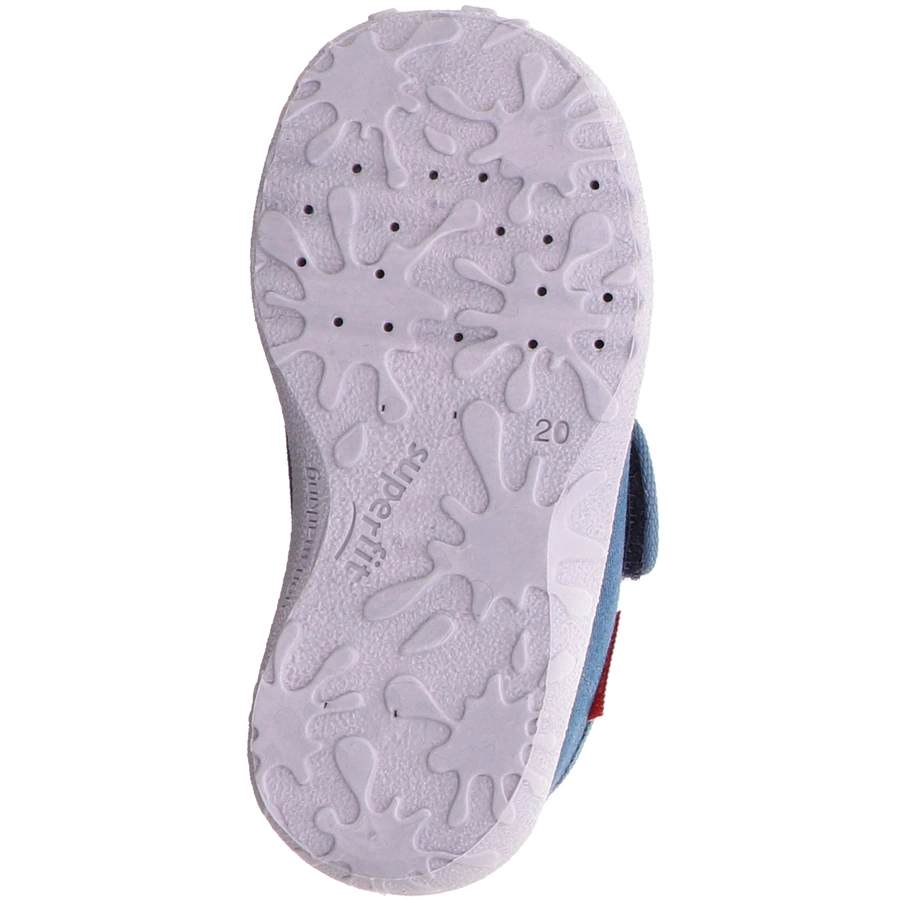 superfit Hausschuh Spotty blau