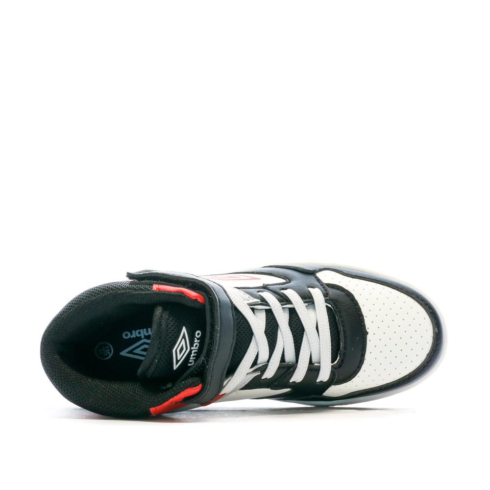 Umbro Baskets Noires/Rouges/Blanches Garçon Rouge Umbro Olly Vlc