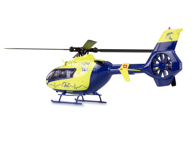 Amewi Helikopter AFX-135 PRO Alpine Air Ambulance Brushless Pitch-gesteuerter Scale Heli mit 6G Gyro im AAA Design