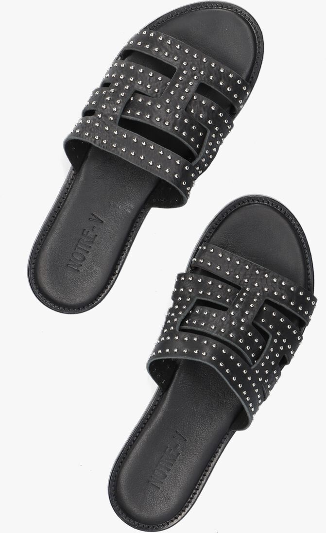 NOTRE-V zwarte notre-v slippers 10306